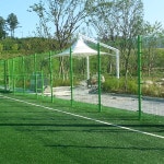 메쉬휀스 단품 450mm 연두색 (전원주택 울타리 담장 보안 경계용 기초용 앙카용) : MS Fence