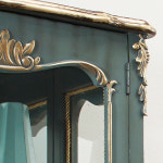 뉴라인 빈티지 엔틱 원목 장식장-바이올렛 : 진영 가구