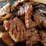 돼지생갈비 캠핑 수제 돼지 갈비 살 : 짱구네만물상