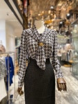 모조에스핀 지도리패턴 스카프 블라우스 S213MSC012 : 뉴코아 강남 모조에스핀