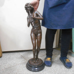피리 연주조각상 74cm 악기연주 동상 소녀상 여인상 : 기모아 풍물쇼핑몰