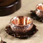 [다도 보이차] 예향원 구리수공예 주문제작 순동 찻잔 C-5103 : 예향원