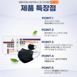 국산 엠에프 KF94 마스크 50매 : 텔레이온