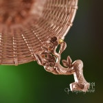 [다도 다구 거름망] 예향원 구리수공예 주문제작 순동 매화 차거름망 E-9243 : 예향원