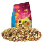 앵무새먹이 비타폴 프리미엄 중소형 사료 모이 밥 용품 펠렛 간식 코뉴어 퀘이커 모란 왕관 잉꼬 사랑앵무 : 리프패럿