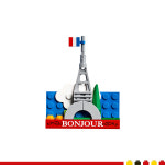 [오늘출발] 레고 854011 에펠탑 자석 조립 모델 마그넷 : BLACK DANIEL