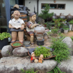 맷돌 토우인형 토기인형 옛날인형 인테리어 장식용 소품 : 보산토기