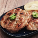 바베큐아저씨 수제 떡갈비 600g 국내산 돼지갈비살 냉장육 햄버거 함박스테이크 200gx3 : Gimmelhey