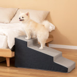 더플래 허니비 논슬립 강아지 슬라이드 펫 계단 스텝 3단 중형 : 더플래