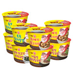 오뚜기 컵밥 하얀맛 기획(뚝불2+김치알2+미역2+설렁탕2) : otgon8