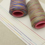 색상 실 행복공예 무지개사 3종 : 체리원단가게