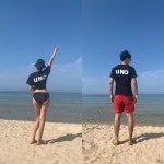 [남여 공용] 우노 반팔 티셔츠. [unisex] uno short sleeve : 우노짐 스토어