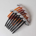 엘리스젬마 올림머리 큐빅헤어빗핀 111690 : softn