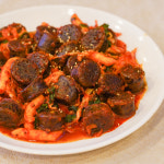 [동대문구 배달] 쫄깃탱탱 순대볶음 2인분 [답십리현대 일번지곱창] : 동네시장 장보기