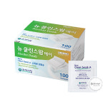 메디탑 일회용알콜솜 뉴클린스왑 100매 박스 : 지스케어