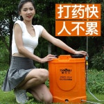 등받이식 18L 리튬 배터리 충전식 원예 농약분무기 살포기 : 플레쉬