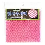 마이크로버 망사 수세미 1P : 새빛유통