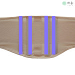 얇은 사계절용 허리보호대 가벼운 허리복대 디스크밴드 척추 운동 디스크 : 바음