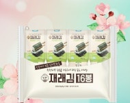 삼영맛찬김 재래김 도시락김 4g x 16봉 (총16개입) : 삼영비앤에프