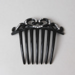 엘리스젬마 하트큐빅 포인트 올림머리 업스타일헤어빗핀 111695 : softn