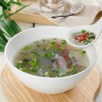 하동직배송 국산100% 재첩국 300g 3팩 HACCP : 시골음식연구소 정옥푸드