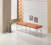 알루미늄 휴대용베드 접이식베드 피부관리실 피부샵 왁싱 속눈썹 마사지 진성메디칼 엠코니 KT-206 KT206 (가방 증정) : 굿닥터몰