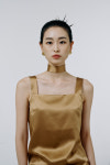 [DOBY] SILK TOP IN GOLD - 도비 골드 실크 탑 : 스튜디오 도비