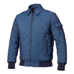 ZB-J1752 ZIBEN 지벤 다이아몬드 퀄팅 포인트 겨울점퍼 니트 시보리 디자인 겨울근무복 겨울작업복 ZB J 1752 : 지벤토탈스토어