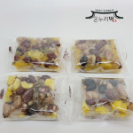 모듬영양20개 백미영양떡 호박,흑미,오븐,약밥 식사대용 급냉 : 온누리떡집