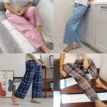 고급 40수 면100% 9부 파자마 수면 잠옷 바지(9부특면B) : 위즈킴