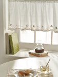 아기자기 자수 주방 바란스커튼 : 데코뷰