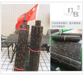 대나무울타리 테라스가림막 야외 방부죽 울타리 대나무 울타리 o펜스 베란다 마당 농가 락민박 장식 일식 칸막이 : 베리굿쉬핑