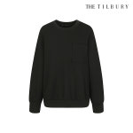 (더틸버리) 레터링 밴딩 배색 맨투맨 티셔츠 TL9M0TSZ1 : THE TILBURY