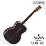 [실재고보유]시그마 어쿠스틱 통기타 SDR-45 올솔리드 드레드넛바디 로즈우드 SDR45 SIGMA : 주식회사 피스뮤직