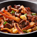 맛있는 똥반오반(닭똥집반 오징어반) 300g : 미소담식품