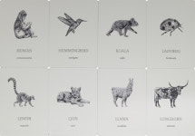 100 잉크 애너멀즈 오라클 100 INK ANIMALS ORACLE DECK : 로얄타로샵