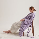 미드 센추리 모던 배쓰 로브 커플 목욕가운 호텔 로브 : 도그미아