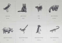 100 잉크 애너멀즈 오라클 100 INK ANIMALS ORACLE DECK : 로얄타로샵