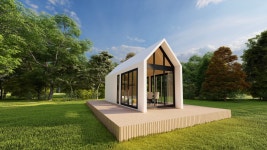 39.6㎡  프리미엄 스틸 하우스 마크-7  (컨테이너 하우스, 조립식주택,모듈러 하우스, 이동식 주택, 전원 주택) : 스마테이너