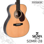 시그마 어쿠스틱 통기타 SOMR-28 올솔리드 OM바디 로즈우드 입문용 SOMR28 SIGMA : 주식회사 피스뮤직