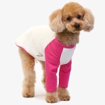 펫파파 그랑나랑 티셔츠 (체리핑크) 강아지 고양이 옷 가을 겨울 기모 맨투맨 실내복 : 로얄펫샵