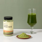 무농약 제주도 친환경 순 새싹 보리  건강 분말 가루 120g : 보라사