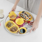 멜라민 접시 그릇 레트로 빈티지 병아리 분식 떡볶이 튀김 포장마차 캠핑 간식 감성 추억 : 쑤니네 SSOONI