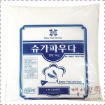 슈가파우더 3kg /슈가파우다 3kg/(전분5%함유)/꼬미다 : 전문베이킹 쇼핑몰 베이킹수