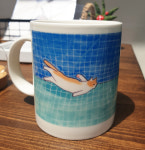 [별냥이제작소] 고양이 머그컵 - 물냥이  : 별냥이제작소