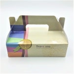 손잡이 떡 박스 한과 답례 선물 포장 전통-9호-50개 개당590원 돌 백일 결혼 : 아이러브박스