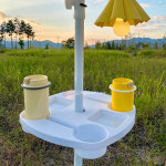 센트팜 파라솔 트레이 컵홀더 이케아 간이테이블 : 센트팜