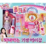 김세로미헤어샵 | (당일출고)시크릿 쥬쥬 파마하는 가방 헤어샵 쥬쥬 가방헤어샵 : 장난감 김사장