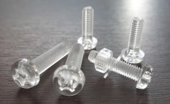 플라스틱 수지볼트 PC 둥근머리 M3x5mm : 아시아볼트