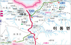 경상남도 남해군 관내도 경계지도 행정지도 남해지도 코팅지도 210cmX150cm : 지도닷컴
